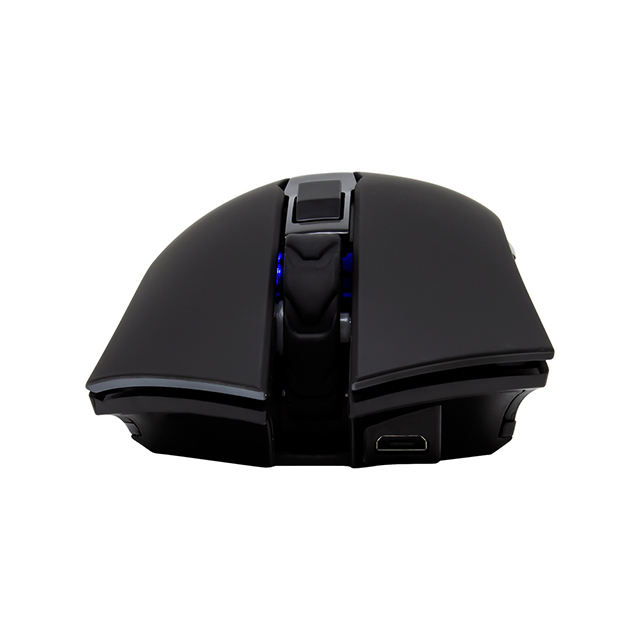 Mouse Inalámbrico Vorago MO-600 Negro LED Azul | 2400 Dpi | Recargable