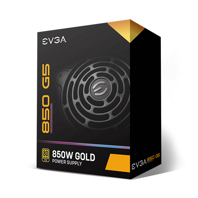Fuente de Poder EVGA Supernova 850 G5, 850W 80 Plus Gold, Modular - 220-G5-0850-X1