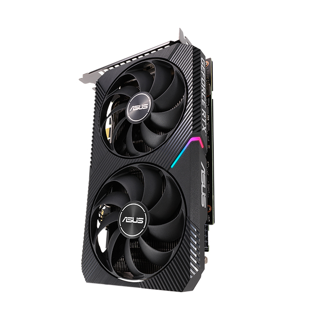 Tarjeta de video Nvidia Asus Dual Geforce RTX 3060 v2 OC Edition 12GB GDDR6, Aura Sync - DUAL-RTX3060-O12G-V2