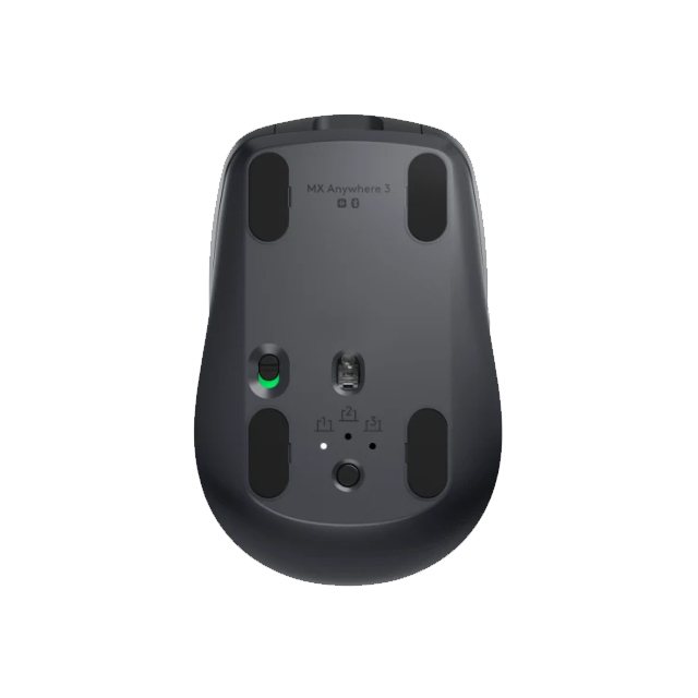 Mouse Logitech MX Anywhere 3 Grafito, Inalámbrico, 6 Botones, 4,000 DPI - 910-005992