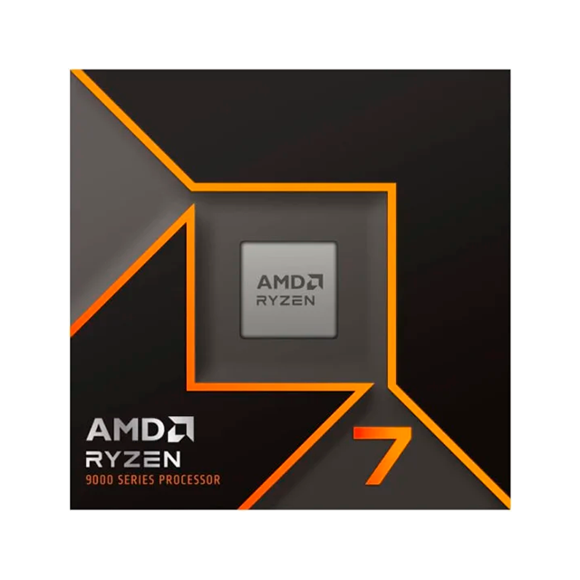 Procesador AMD Ryzen 7 9700X,  8 Cores , 16 Threads, hasta 5.5 GHz, Radeon Graphics, AM5, 65 W - 100-100001404WOF