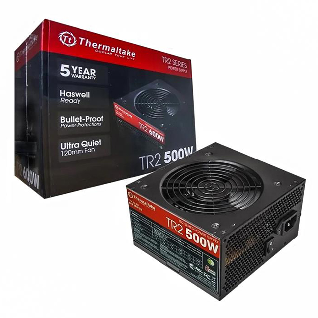 Fuente De Poder Thermaltake Tr2 Series 500w Tr 500 Core Gaming