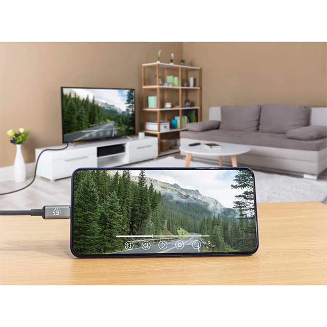 Cable USB-C a HDMI 4K, Modo DP Alt, Conversión de Video, Longitud 1 m – 152235