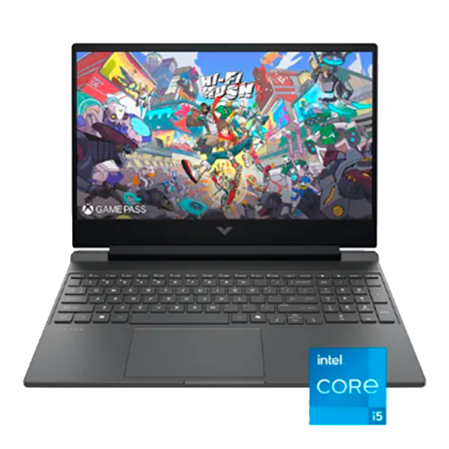 Laptop Gamer HP Victus 15.6”, Full HD 144 Hz, Intel Core i5-12450H, GeForce RTX 3050, 8 GB RAM, 512 GB SSD – 15-FA2013DX