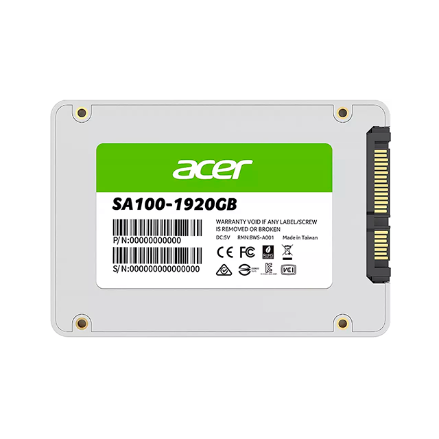 Unidad de Estado Solido Acer SSD SA100 2.5" 1920GB, 560/500 MB/s - BL.9BWWA.105