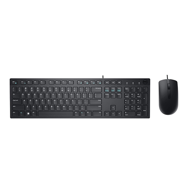 Combo de Teclado y Mouse Dell KM300C, Alámbrico, Español - 580-AKKW