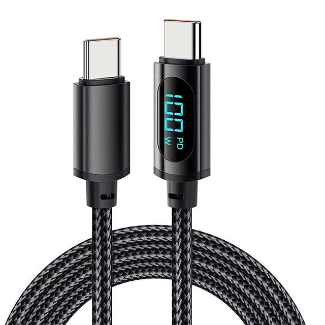 Cable Jeswo USB-C, Negro, 2 Metros - X003KCVY0B