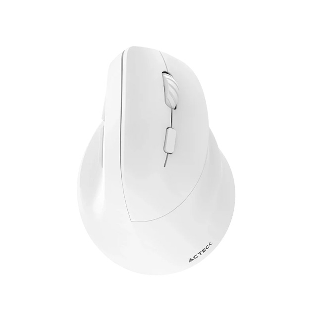 Mouse Acteck Virtuos Fitt MI520, Inalámbrico, 2,400 DPI Óptico, 7 Botones, Blanco - AC-936231