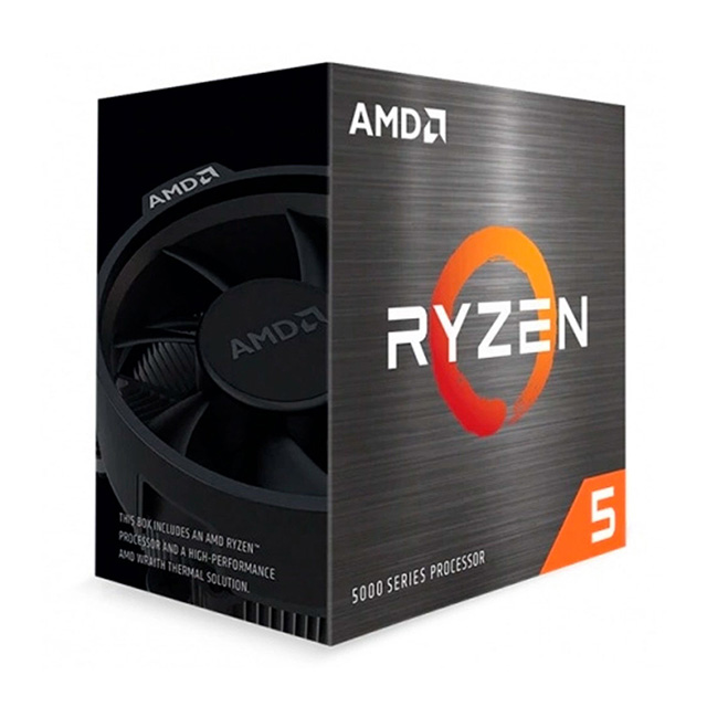 Procesador AMD Ryzen 5 5600X OEM, 6 Cores, 12 Threads, 3.7Ghz Base, 4.6Ghz Max, Socket AM4, Sin disipador - 100-100000065BOX