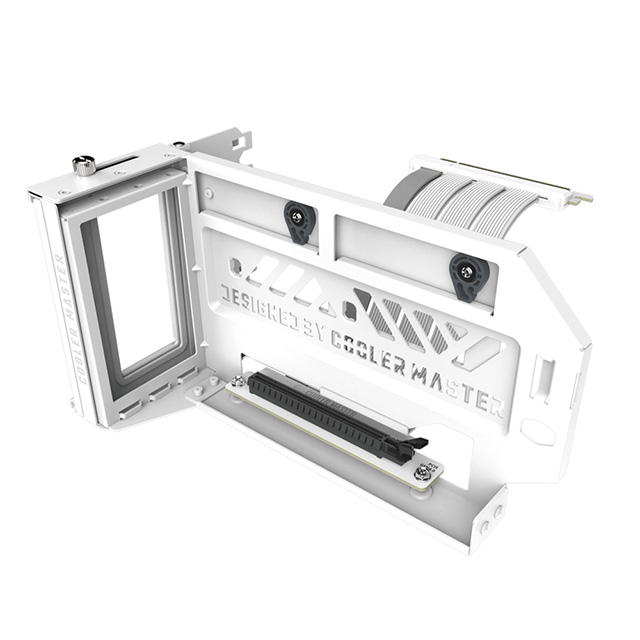 Soporte vertical de Tarjeta de Video Cooler Master KIT V3, Blanco, PCIe 4.0 - WFVK03