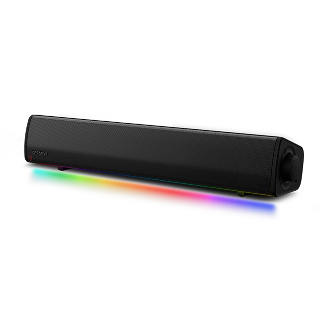 Barra de Sonido Creative Sound Blaster GS3, Bluetooth, 24W, 3.5mm, RGB - 51MF8465AA000