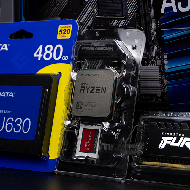 PC Essence | Ryzen 3 3200G | 8 GB 3200 MHz | SSD 480 GB | Gráficos integrados