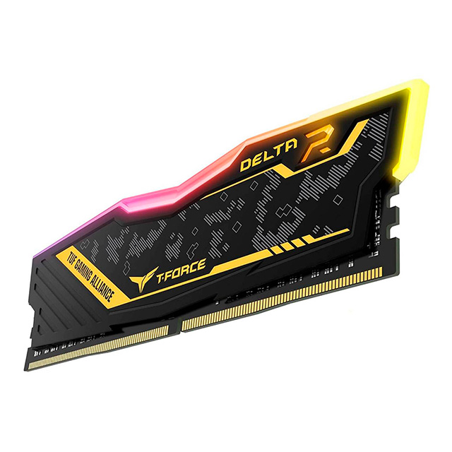 Memoria RAM Teamgroup T-Force Delta TUF RGB DDR4 32GB 1x32GB, 3200MHZ Camuflaje - TF9D432G3200HC16F01