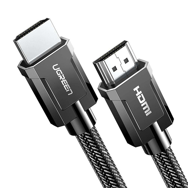 Cable UGREEN HDMI 2.0, Nylon Negro, 1m - 70322