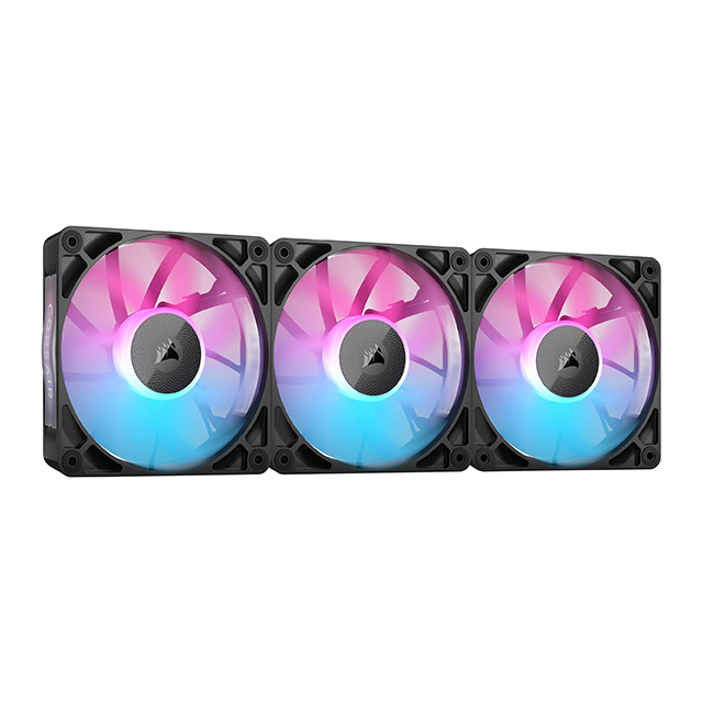 Ventiladores Corsair iCUE Link RX120, 3x120mm, Negro - CO-9051018-WW