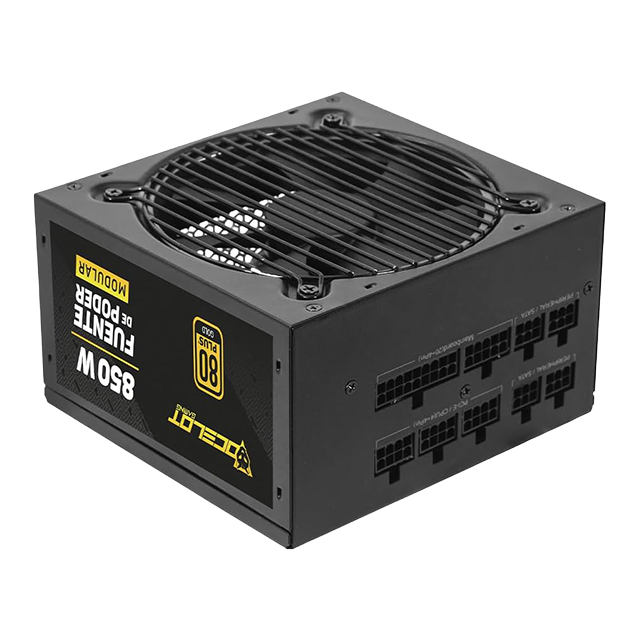 Fuente de Poder Ocelot Gaming OPS850, 850W, ATX, Modular, 80 Plus Gold, Color Negro – CSP-524