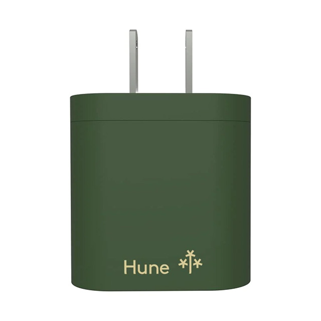 Cargador Hune Huron Bosque, Multiple USB y USB-C, Carga Rapida - AT-CC-WA-061-BOSQUE