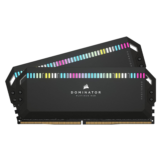 Memoria RAM Corsair Dominator Platinum, 64GB, 2x32, DDR5, 6000Mhz, RGB - CMT64GX5M2B6000C40