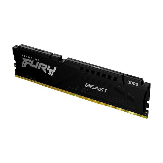 Memoria RAM Kingston Fury Beast 16 GB, DDR5, 5600 MT/s, EXPO, CL36, Disipador – KF556C36BBE-16
