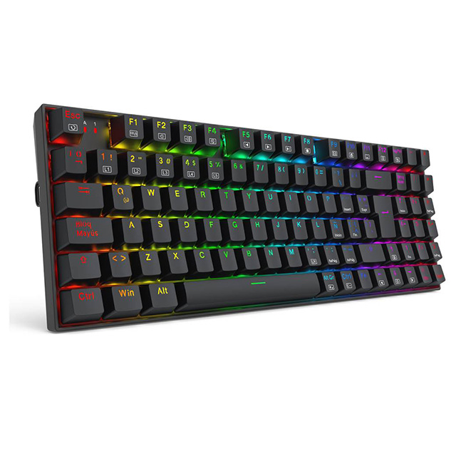 Teclado Gamer Mecánico Redragon Ziggs K669, Switches Red, Alámbrico, Iluminación RGB, Español - K669-RGB-SP