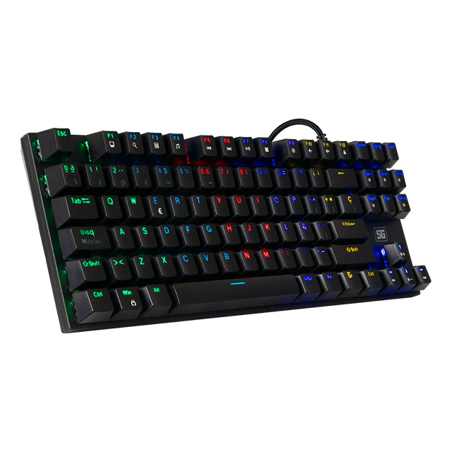 Teclado Gamer Vorago Start The Game KB-600, Mecanico, 65%, RGB, Anti Ghosting, USB - KB-600