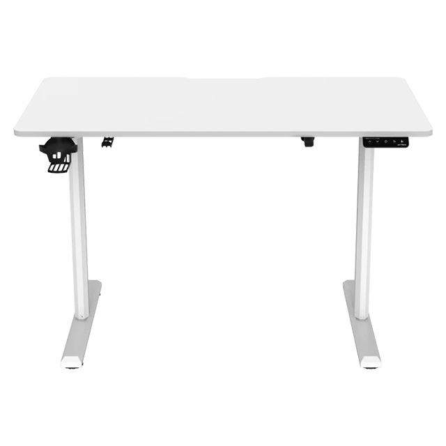 Escritorio Acteck Ergo Desk 1 ED717, Ajuste de altura electronico, 110 x 60 cm, Hasta 60kg, Blanco - AC-937306