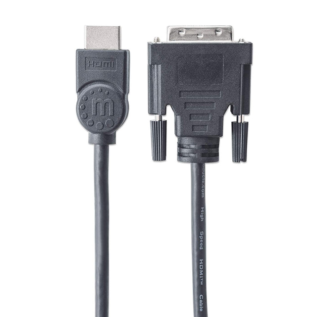 Cable HDMI a DVI-D Manhattan, 1080p, 60Hz, 1.8m - 372503