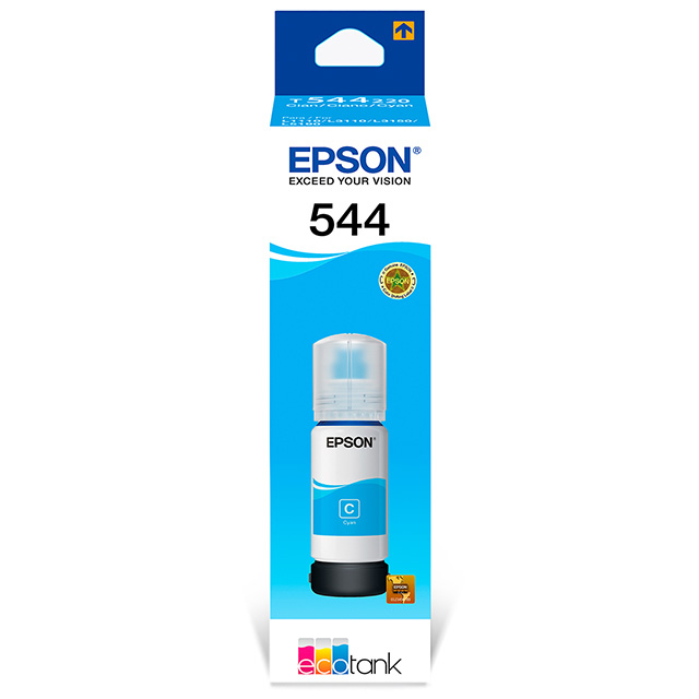 Botella de Tinta Epson T544 Cyan - T544220-AL