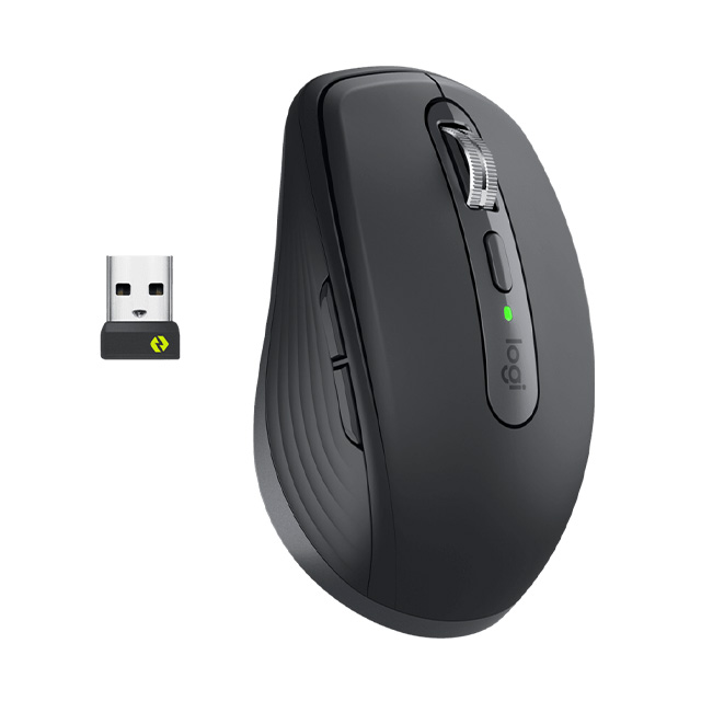 Mouse Logitech MX Anywhere 3 Grafito, Inalámbrico, 6 Botones, 4,000 DPI - 910-006206