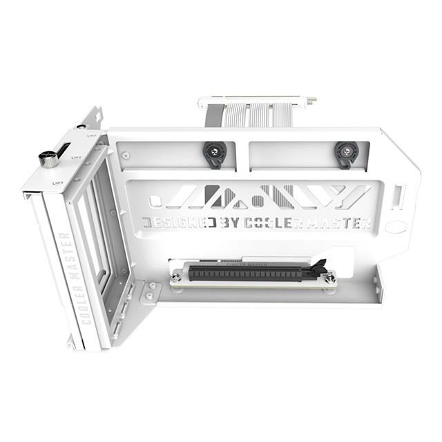 Soporte vertical de Tarjeta de Video Cooler Master KIT V3, Blanco, PCIe 4.0 - WFVK03