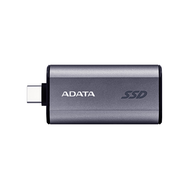 SSD Externo Adata SC750, 1TB, USB-C, 1,050 / 1,000 MB/s, Compatible con consolas y celulares - SC750-1000G-CCBK