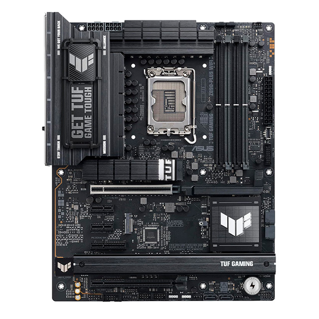 Tarjeta Madre Asus Tuf Gaming Z890-Plus WiFi , ATX, LGA1851, DDR5 9,066Mhz OC, x4 M.2, WiFi 7 , Bluetooth 5.4 - Z890-PLUS-WIFI