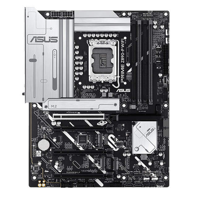 Tarjeta Madre Asus Prime Z890-P WiFi , ATX, LGA1851, DDR5 8,666Mhz OC, x4 M.2, WiFi 7 , Bluetooth 5.4 - Z890-P-WIFI