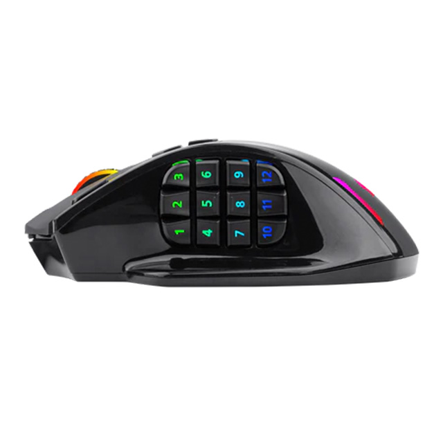 Mouse Gamer Redragon M913 Impact Elite, Inalambrico, 16K DPI, 16 Botones Programables, 80 Horas de bateria