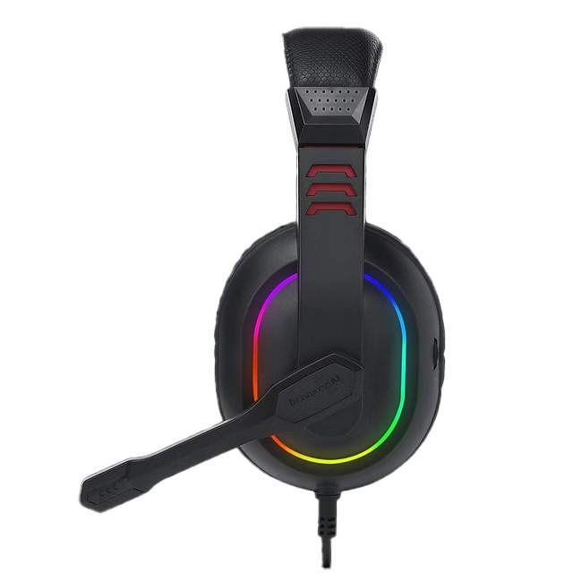 Diadema Gamer Redragon Ares H120 RGB, Alámbrico, 3.5mm, PC - H120-RGB