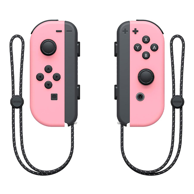 Controles Joy-Con Izquierdo y Derecho para Nintendo Switch, Color Rosa Pastel - Standard Edition