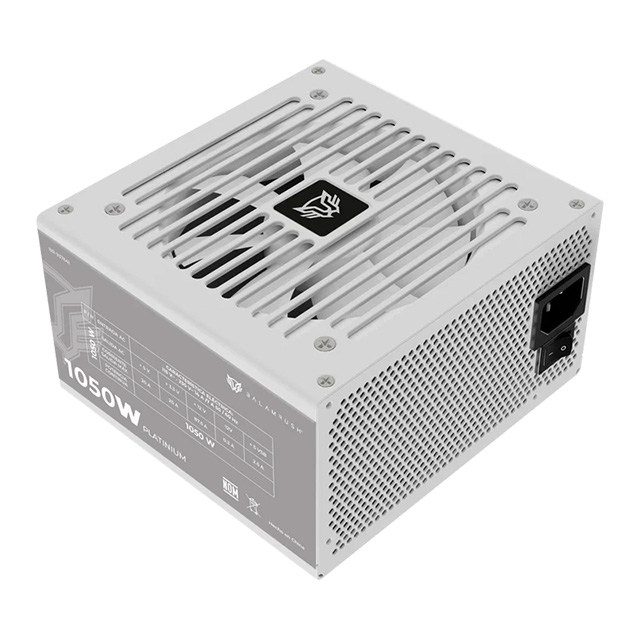 Fuente de Poder Balam Rush Magnetar 1050MR, 1050w, 80 Plus Platinum, Full Modular, Blanco - BR-937641