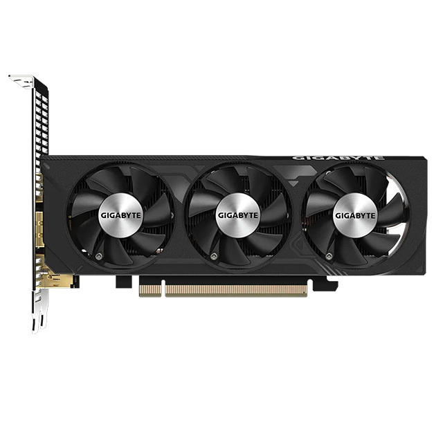 Tarjeta de video Nvidia Gigabyte GeForce RTX 4060 Low Profile OC 8G, DLSS 3, Ray tracing, Reflex, GDDR6 - GV-N4060OC-8GL