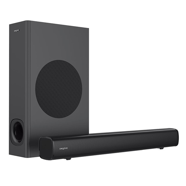 Barra de Sonido Creative Stage, Bluetooth, 48W, 3.5mm, Subwoofer -  51MF8360AA000