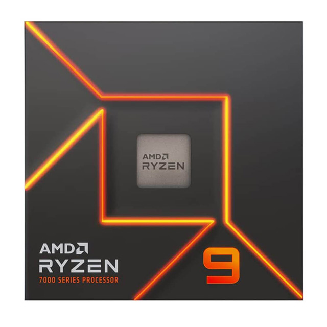 Procesador AMD Ryzen 9 7900, 12 Cores, 24 Threads, 3.7GHz Base, 5.4GHz Max, Socket AM5, Radeon Graphics - 100-100000590BOX