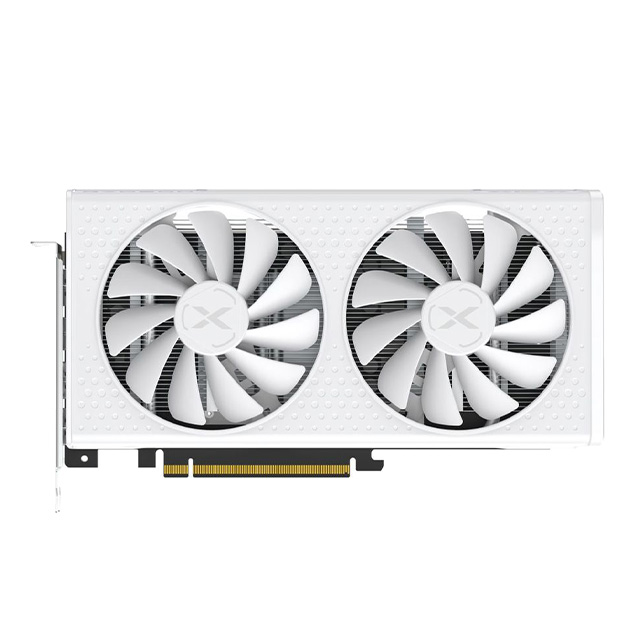 Tarjeta de video AMD Radeon XFX Speedster SWFT 210 RX 7600, 8GB GDDR6, Blanco - RX-76PSWFTWY