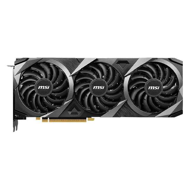 Tarjeta de video Nvidia MSI GeForce RTX 3080 Ventus 3X Plus 12G OC LHR, 12GB GDDR6X - WHITE BOX