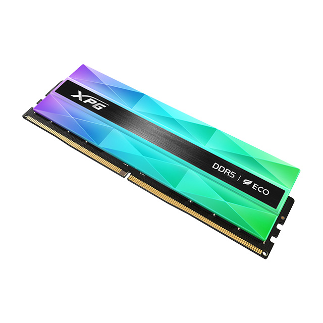 Memoria RAM XPG Lancer Neon RGB, 16GB, DDR5, 6400Mhz, Eco Friendly, Negro - AX5U6400C3216G-CLANRSG