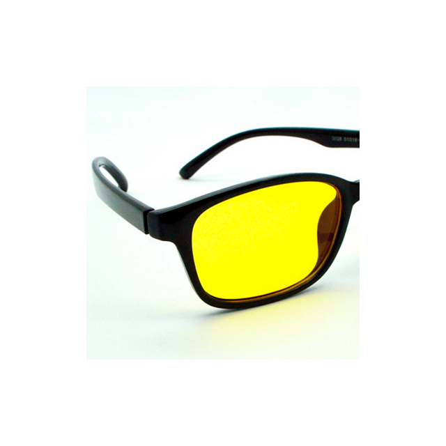 Lentes BRobotix Anti-Radiación para Computadora, Negro/Amarillo – 302808