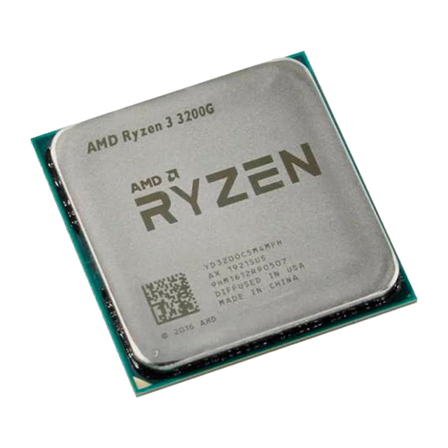 Procesador AMD Ryzen 3 3200G Tray, 4 Cores/4 Threads, 3.6 GHz hasta 4.0 GHz, Radeon Vega 8, AM4 – YD3200C5M4MFH