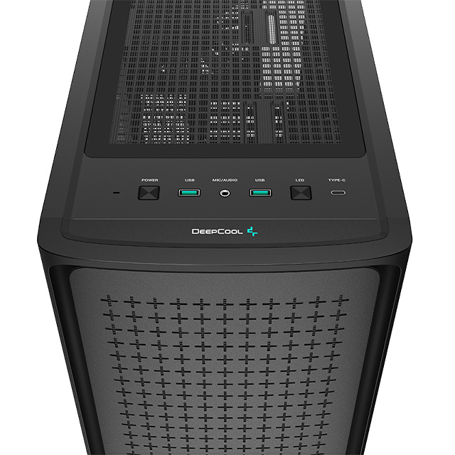 Gabinete DeepCool CK560, Midtower, 4 Ventiladores, ATX, Negro - R-CK560-BKAAE4-G-1