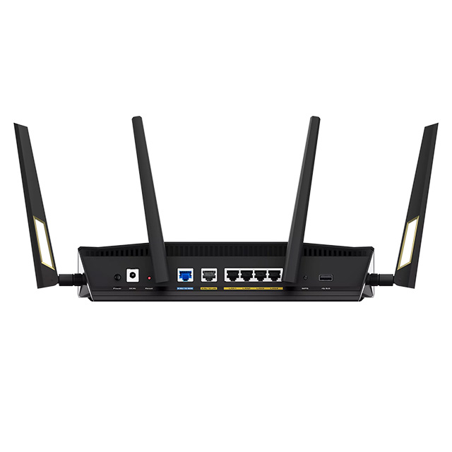 Router Asus RT-AX88U PRO AX6000, Ai Mesh, Doble Banda, Dual WAN, 2.4Ghz/5Ghz - RT-AX88U