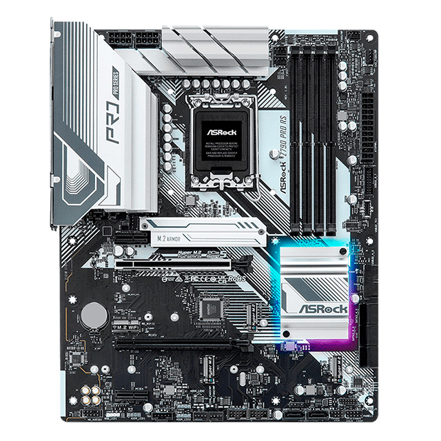 Tarjeta Madre ASRock Z790 PRO RS, 12th, 13th & 14th Gen Intel, ATX, LGA 1700, DDR5 7200Mhz, 3x M.2, PCIe 4.0