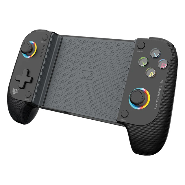 Gamepad Inalambrico Balam Rush Kontrol Move G626, Bluetooth 5.0, Botones Mecanicos, Gatillos Sensibles, RGB, Android, iOS, Negro - BR-940474