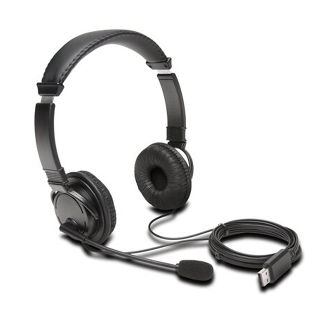 Diadema Kensington Hi-Fi, Alámbrico, USB-A - K97601WW